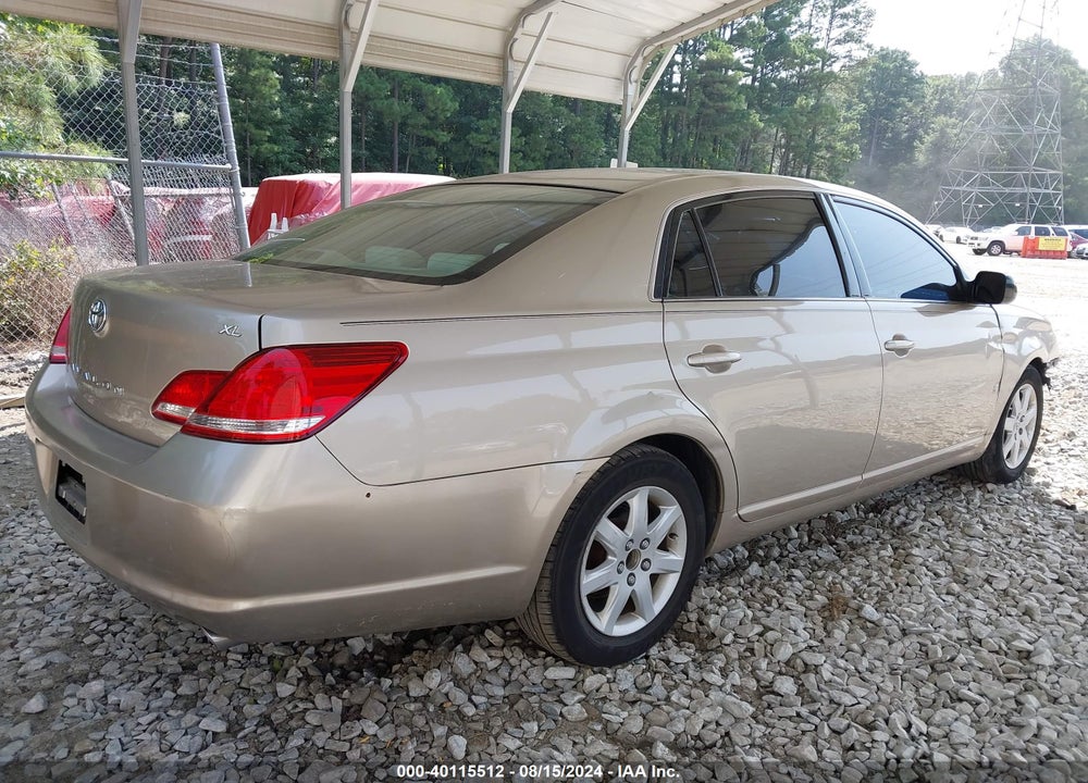 2006 TOYOTA AVALON XL VIN: 4T1BK36B36U128758