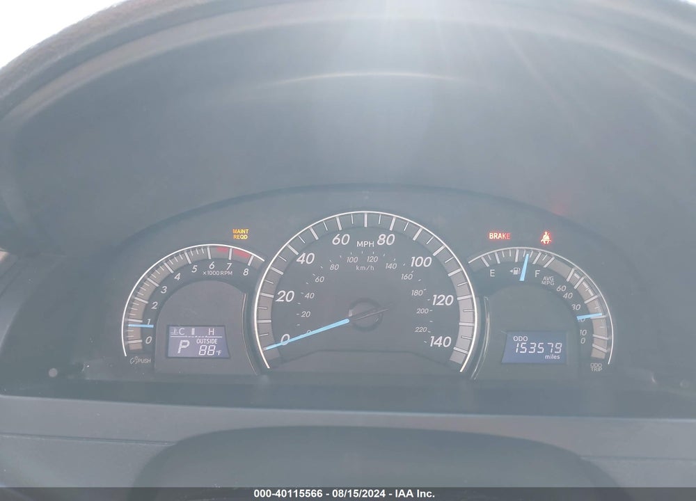 2014 TOYOTA CAMRY SE VIN: 4T1BF1FK5EU404722