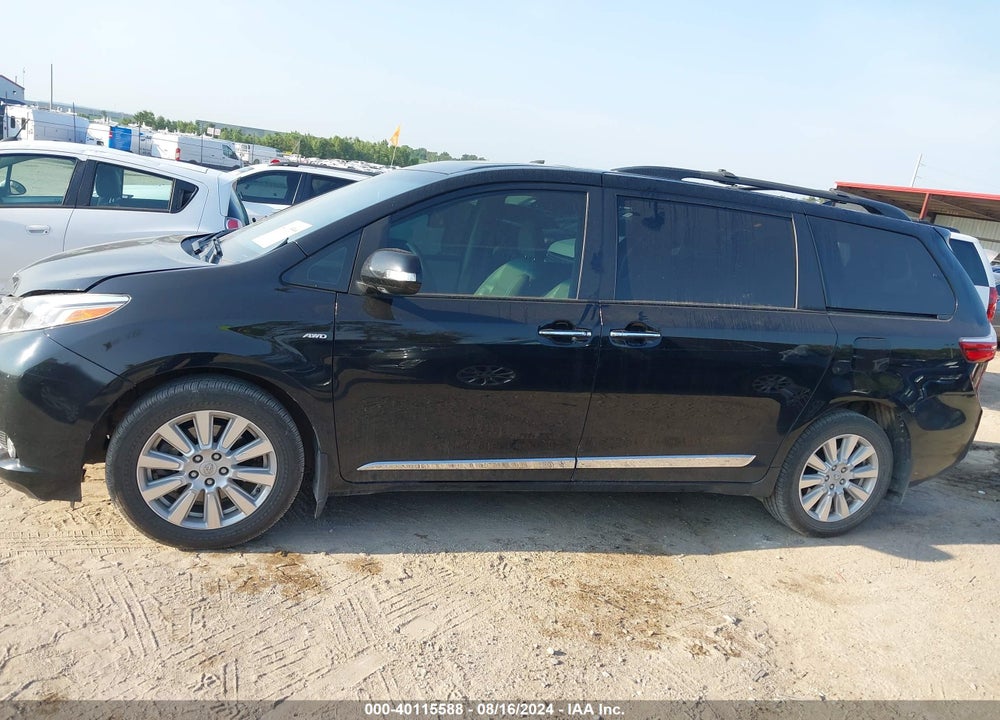 2017 TOYOTA SIENNA LIMITED PREMIUM 7 PASSENGER VIN: 5TDDZ3DC6HS161927