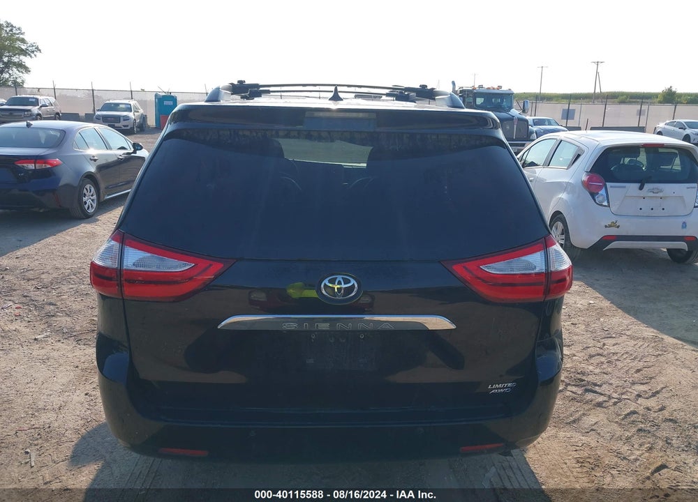 2017 TOYOTA SIENNA LIMITED PREMIUM 7 PASSENGER VIN: 5TDDZ3DC6HS161927