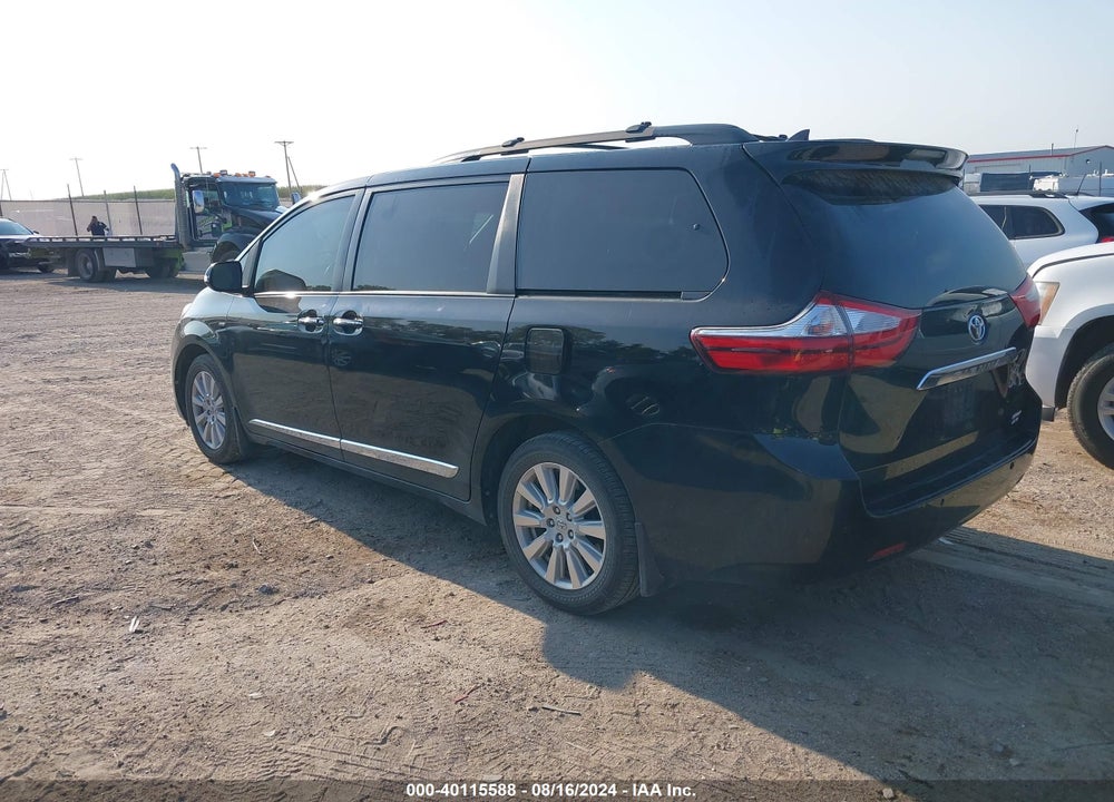 2017 TOYOTA SIENNA LIMITED PREMIUM 7 PASSENGER VIN: 5TDDZ3DC6HS161927