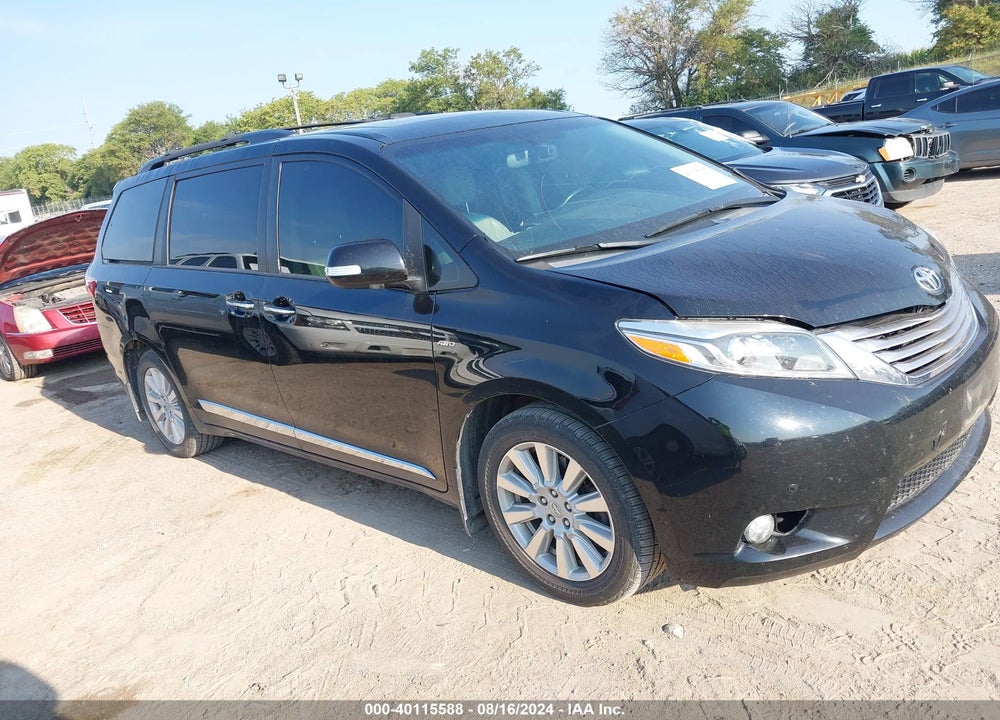 2017 TOYOTA SIENNA LIMITED PREMIUM 7 PASSENGER VIN: 5TDDZ3DC6HS161927