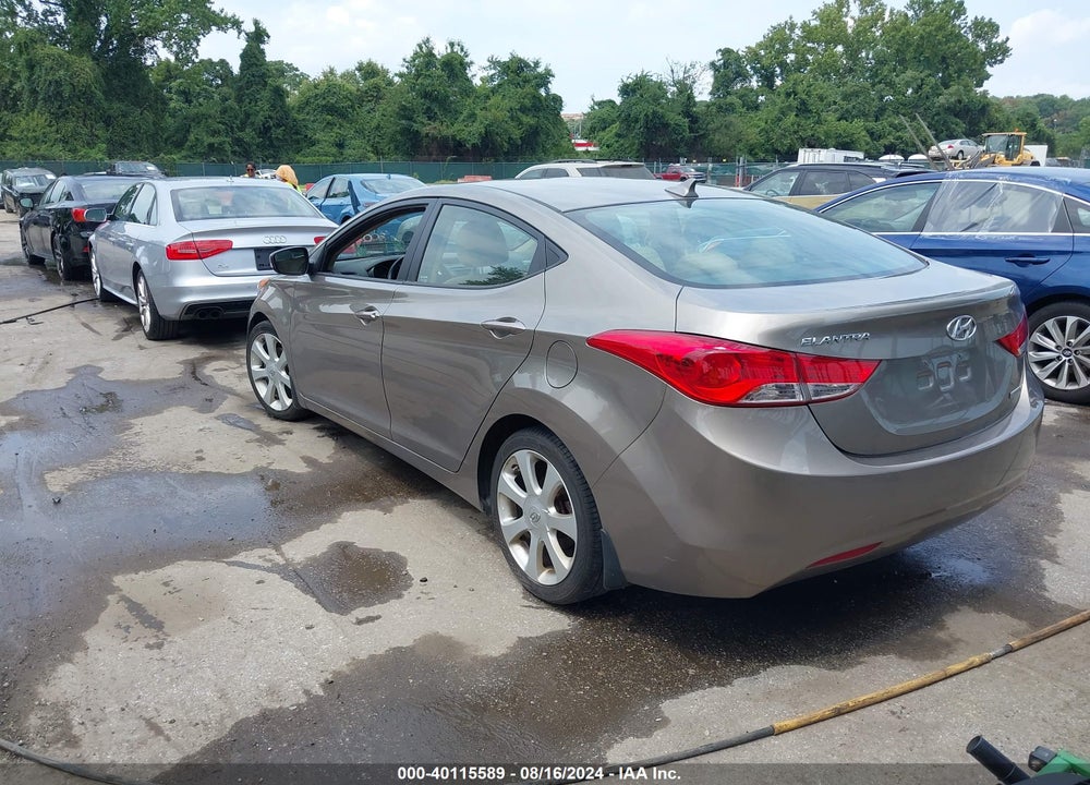 2013 HYUNDAI ELANTRA LIMITED VIN: 5NPDH4AE8DH428662
