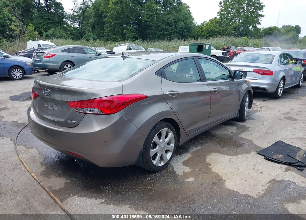2013 HYUNDAI ELANTRA LIMITED VIN: 5NPDH4AE8DH428662