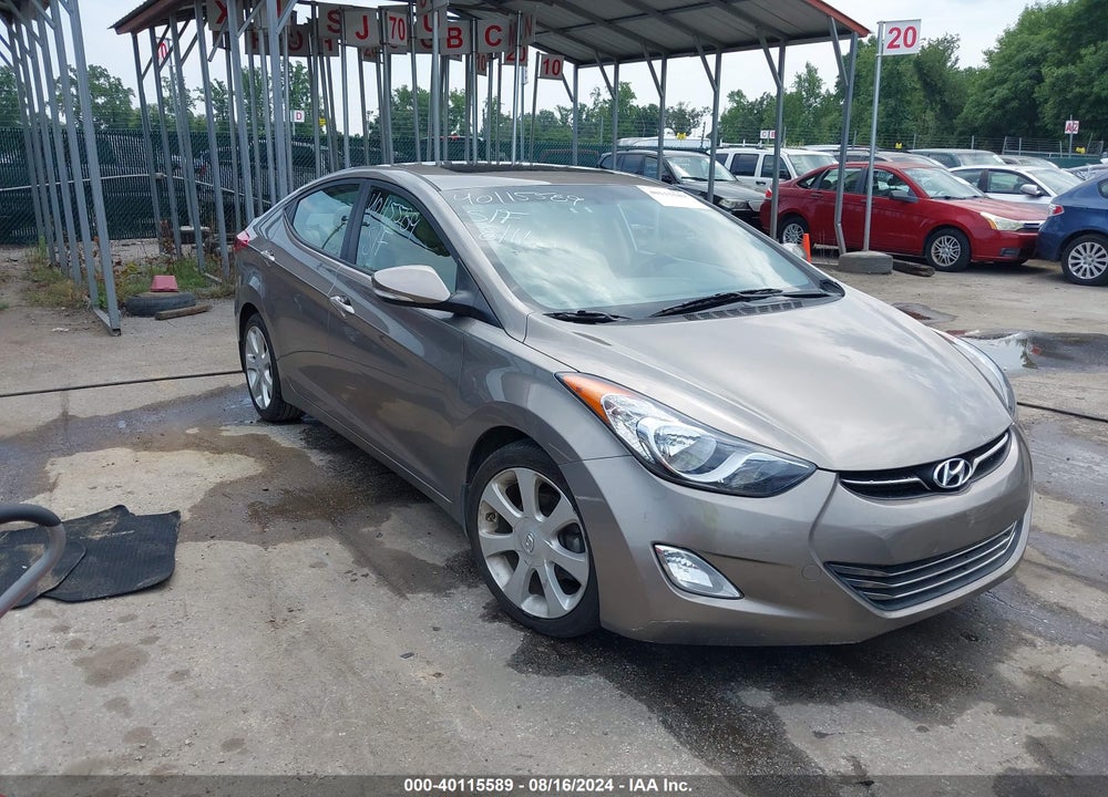 2013 HYUNDAI ELANTRA LIMITED VIN: 5NPDH4AE8DH428662