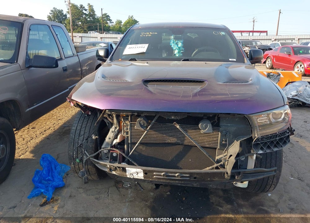 2019 DODGE DURANGO R/T RWD VIN: 1C4SDHCTXKC769611