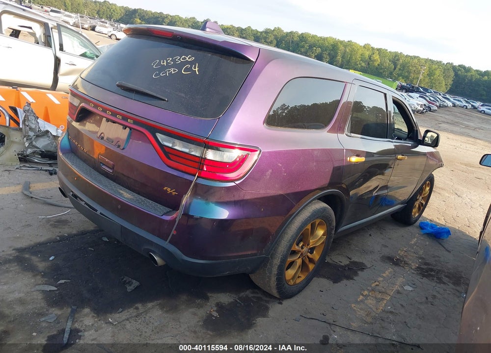 2019 DODGE DURANGO R/T RWD VIN: 1C4SDHCTXKC769611