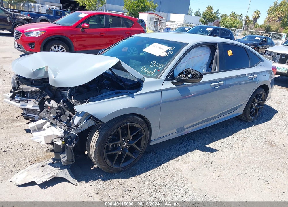2022 HONDA CIVIC SPORT VIN: 2HGFE2F53NH538013