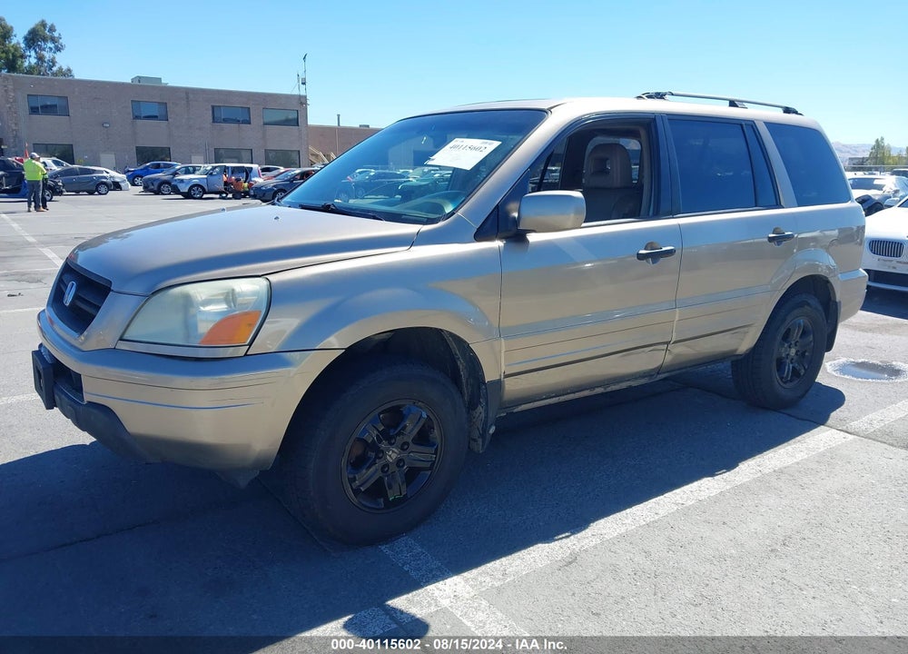 2005 HONDA PILOT VIN: 2HKYF18585H511375