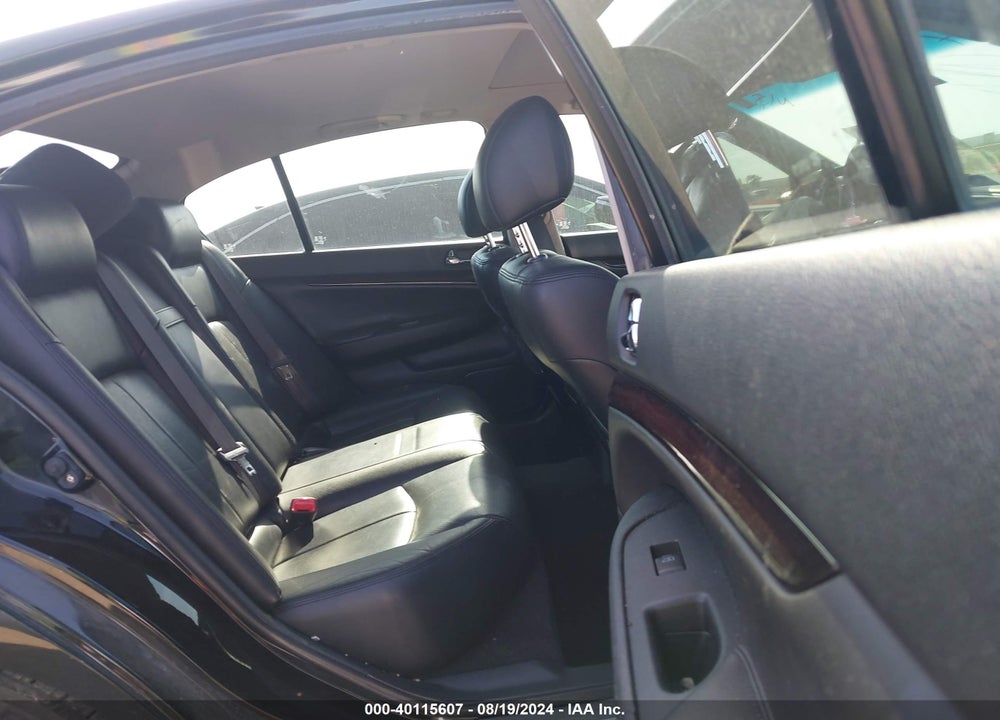 2011 INFINITI G37 JOURNEY VIN: JN1CV6AP5BM300998