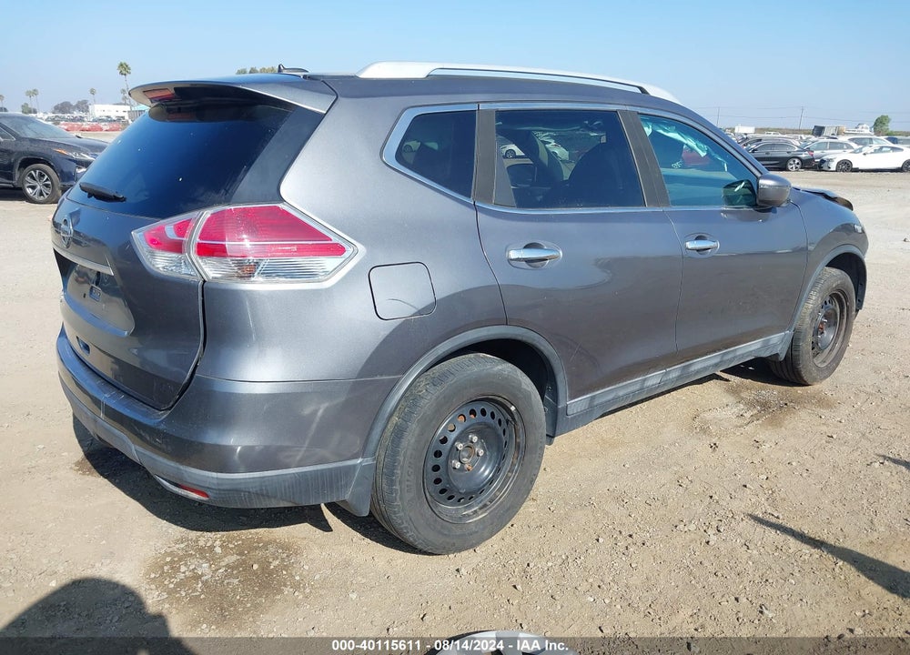 2016 NISSAN ROGUE S VIN: 5N1AT2MN8GC868801