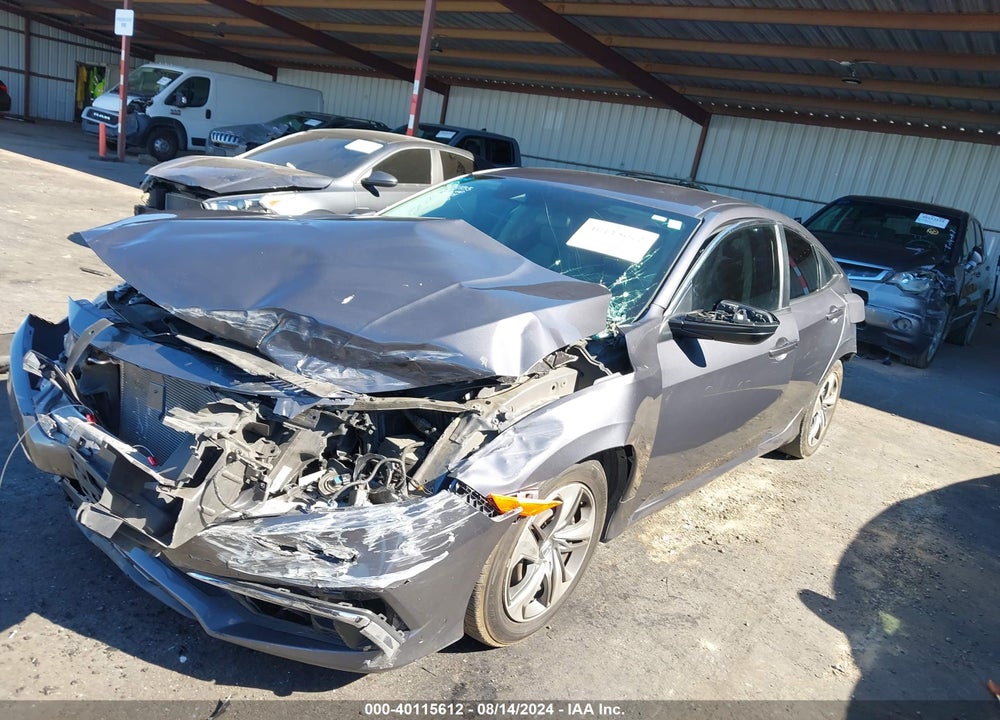 2019 HONDA CIVIC LX VIN: 2HGFC2F64KH533090