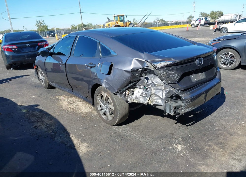 2019 HONDA CIVIC LX VIN: 2HGFC2F64KH533090