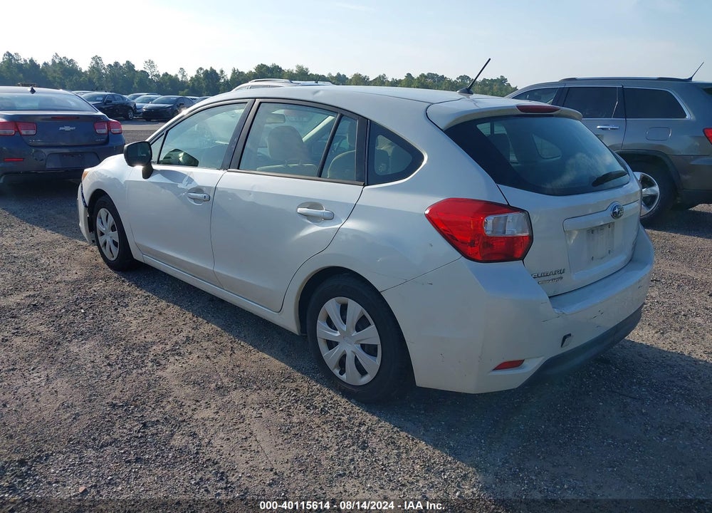 2014 SUBARU IMPREZA 2.0I VIN: JF1GPAA65E8314793