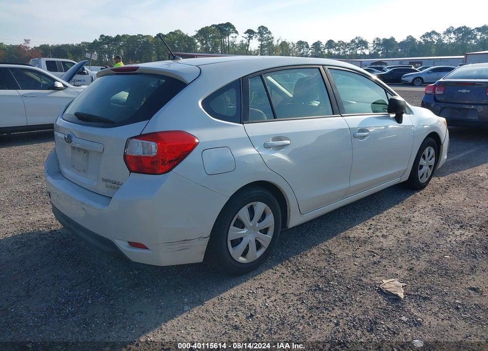 2014 SUBARU IMPREZA 2.0I VIN: JF1GPAA65E8314793