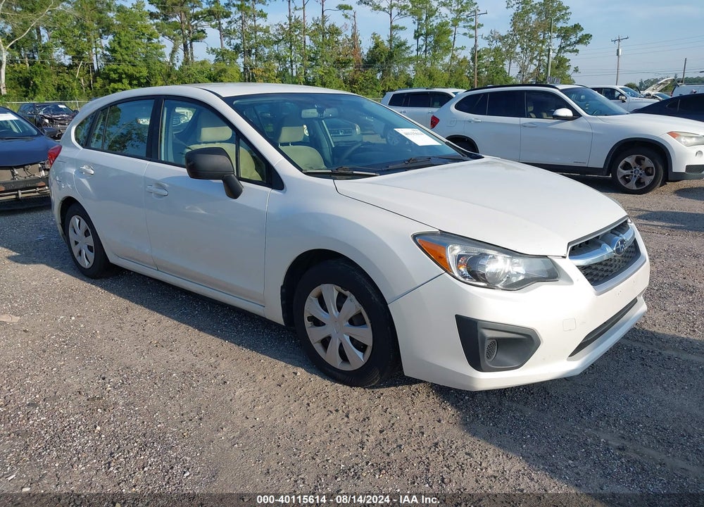 2014 SUBARU IMPREZA 2.0I VIN: JF1GPAA65E8314793