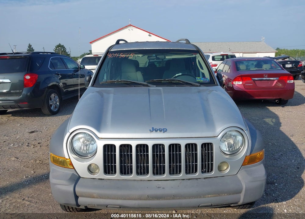 2005 JEEP LIBERTY SPORT VIN: 1J4GL48K75W575665