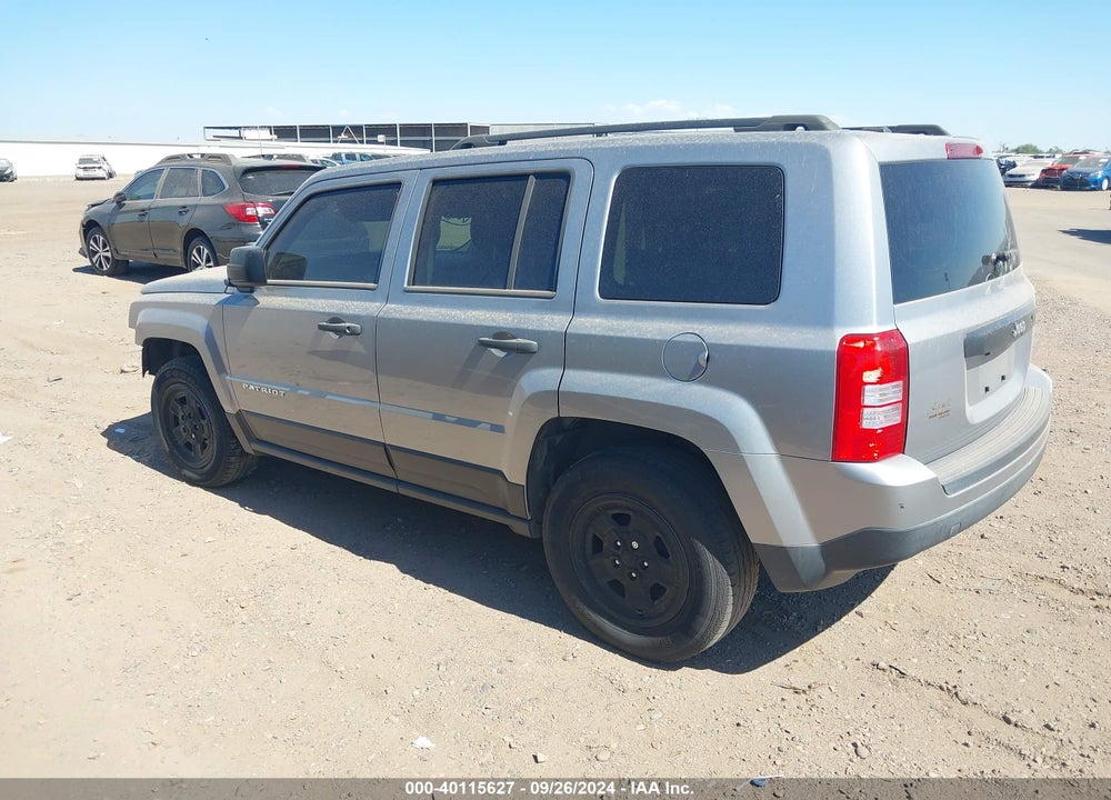 2016 JEEP PATRIOT SPORT VIN: 1C4NJPBB3GD699864
