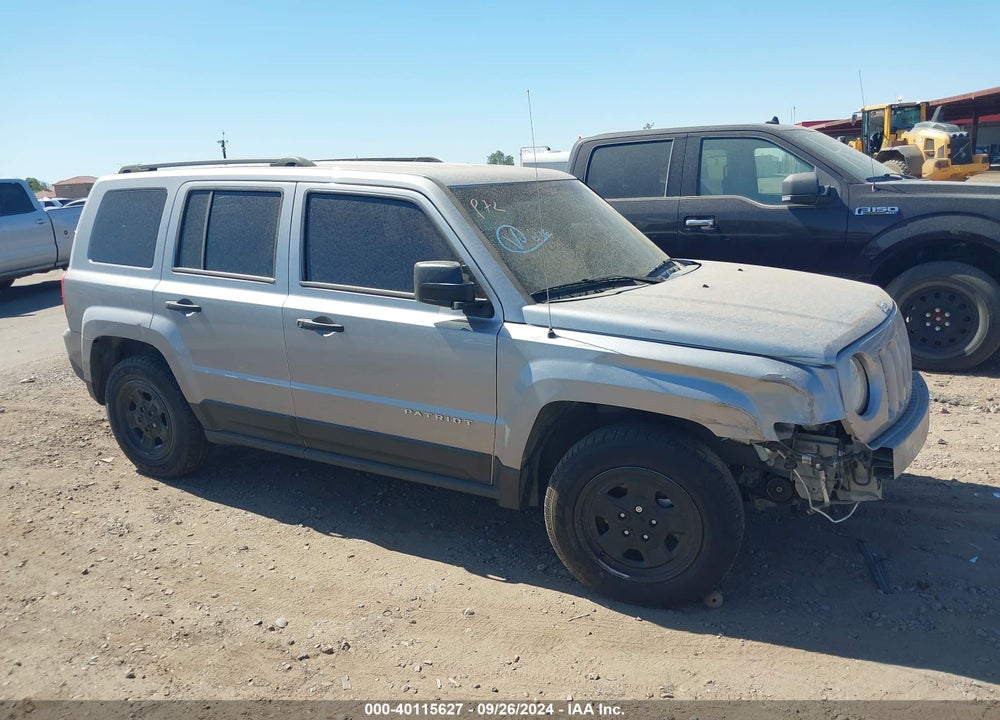 2016 JEEP PATRIOT SPORT VIN: 1C4NJPBB3GD699864