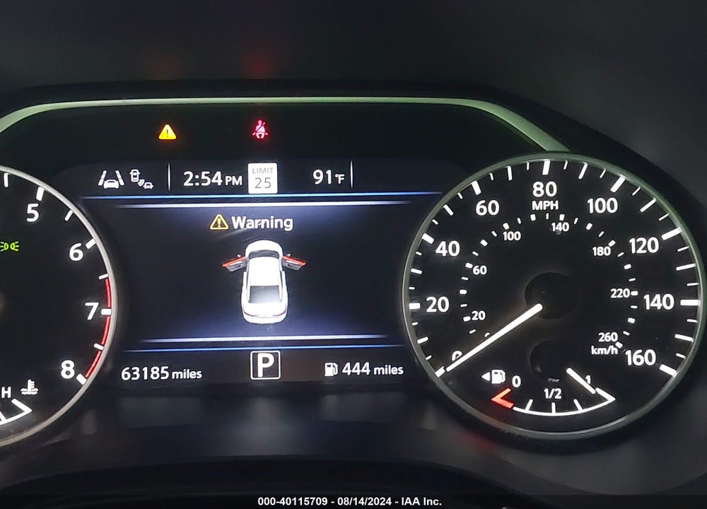 2021 NISSAN MAXIMA SV XTRONIC CVT VIN: 1N4AA6CV8MC505161