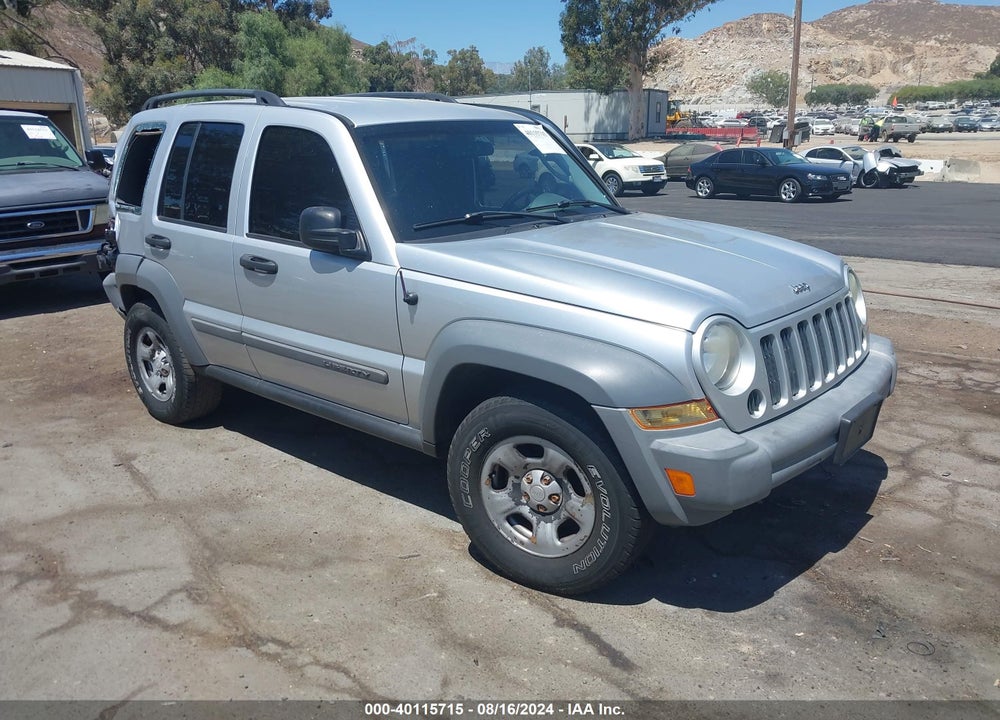 2005 JEEP LIBERTY SPORT VIN: 1J4GK48K05W562999
