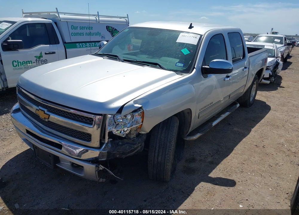 2012 CHEVROLET SILVERADO 1500 LT VIN: 1GCPKSE7XCF222895