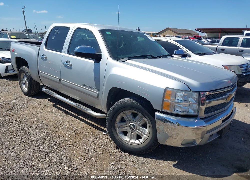 2012 CHEVROLET SILVERADO 1500 LT VIN: 1GCPKSE7XCF222895