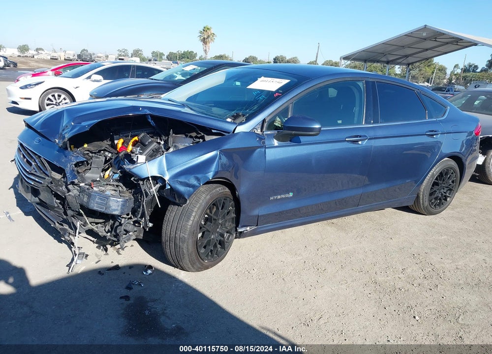 2019 FORD FUSION HYBRID SE VIN: 3FA6P0LU0KR201992