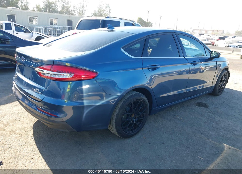2019 FORD FUSION HYBRID SE VIN: 3FA6P0LU0KR201992