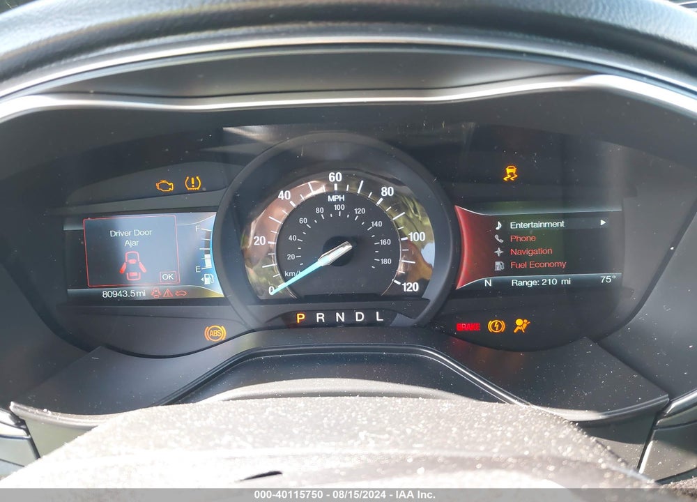 2019 FORD FUSION HYBRID SE VIN: 3FA6P0LU0KR201992