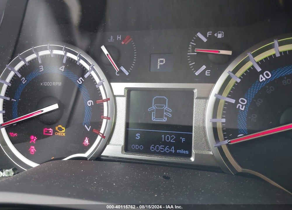 2019 TOYOTA 4RUNNER LIMITED NIGHTSHADE VIN: JTEBU5JR5K5698775
