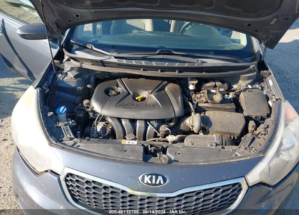 2015 KIA FORTE LX VIN: KNAFX4A62F5393072