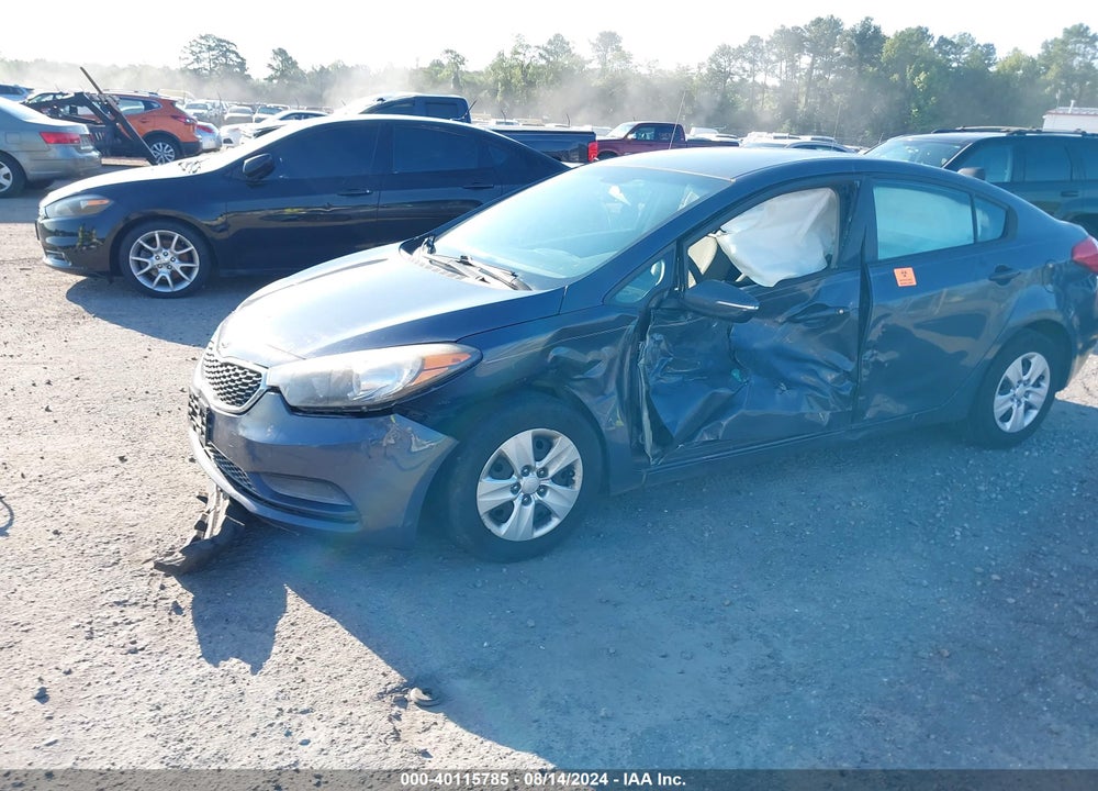 2015 KIA FORTE LX VIN: KNAFX4A62F5393072