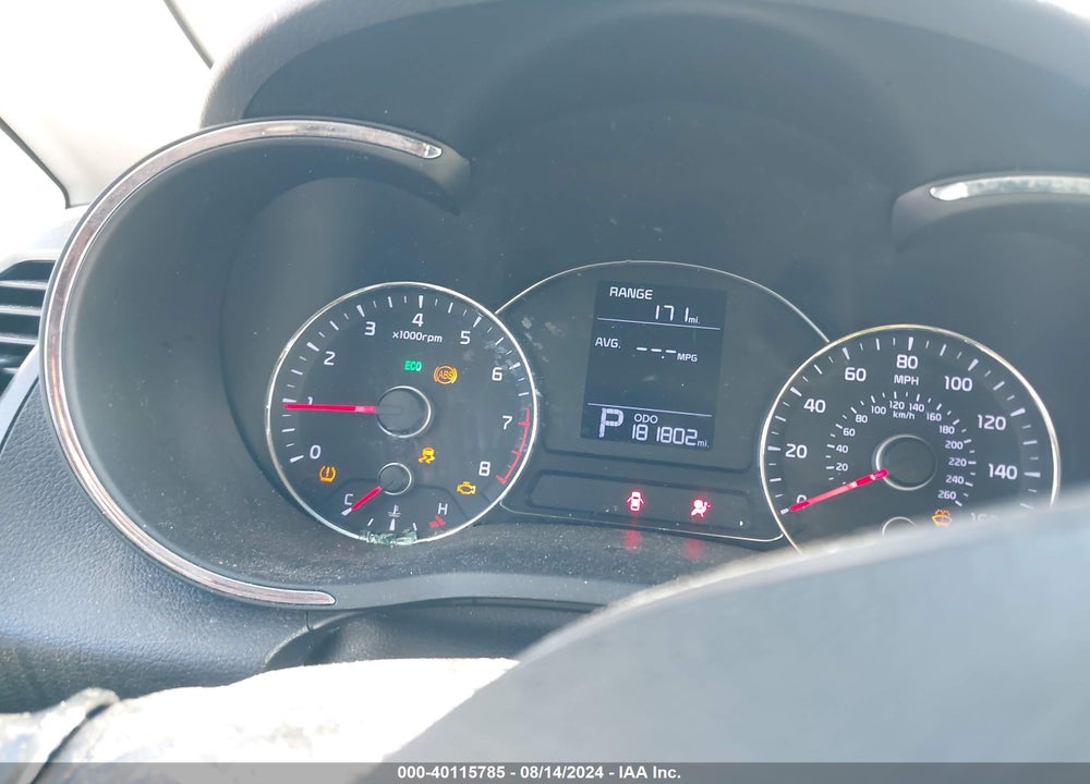 2015 KIA FORTE LX VIN: KNAFX4A62F5393072