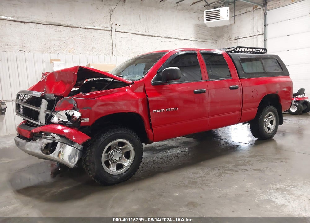 2003 DODGE RAM 1500 SLT/LARAMIE/ST VIN: 1D7HU18D33S291970