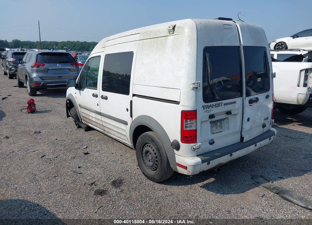 2012 FORD TRANSIT CONNECT XLT VIN: NM0LS6BN5CT095061