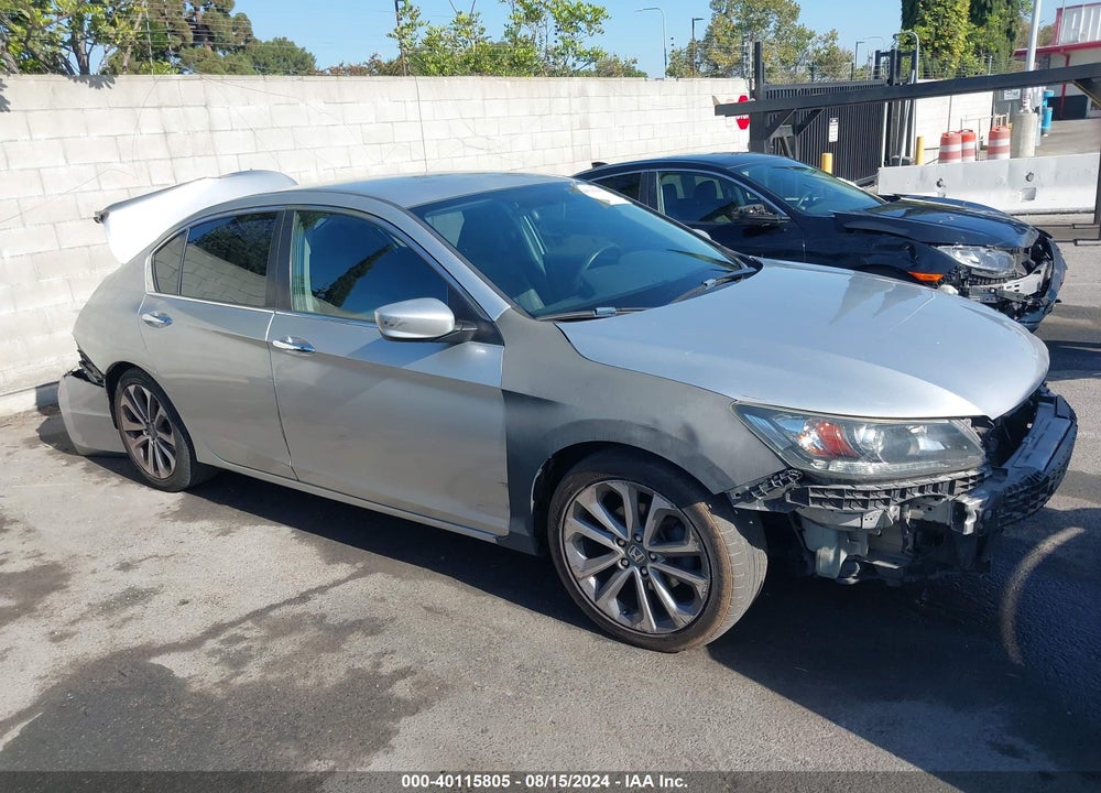 2015 HONDA ACCORD SPORT VIN: 1HGCR2F54FA029586