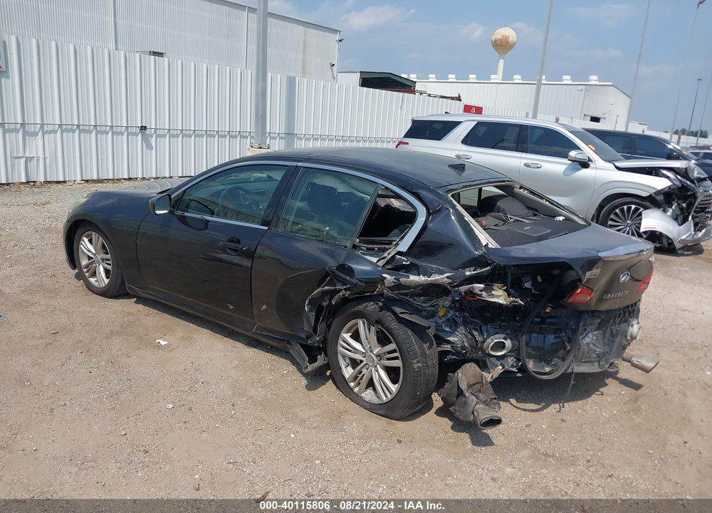 2012 INFINITI G37 JOURNEY VIN: JN1CV6AP7CM936212