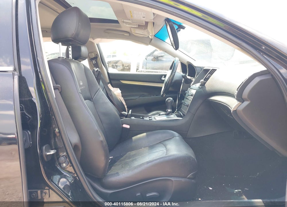 2012 INFINITI G37 JOURNEY VIN: JN1CV6AP7CM936212
