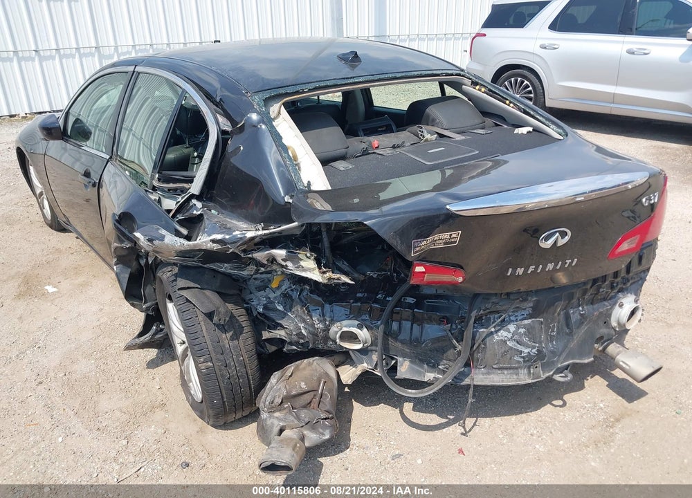 2012 INFINITI G37 JOURNEY VIN: JN1CV6AP7CM936212