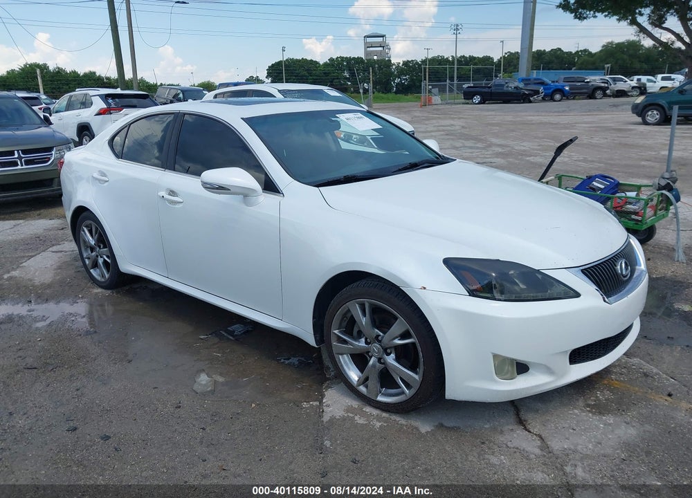 2009 LEXUS IS 250 VIN: JTHBK262595105221