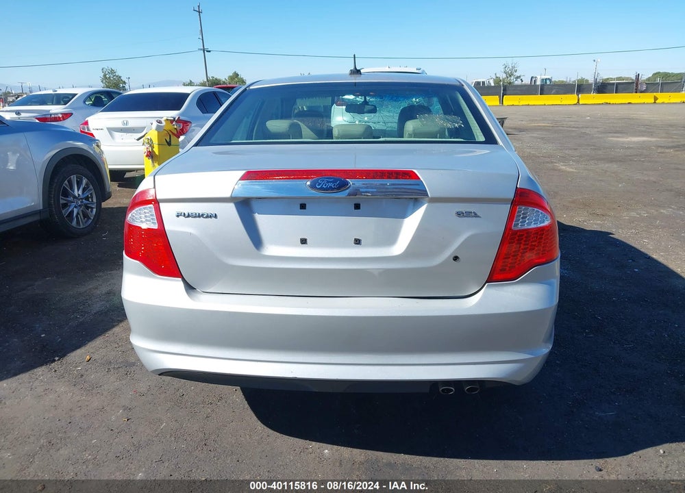 2010 FORD FUSION SEL VIN: 3FAHP0JA9AR176557