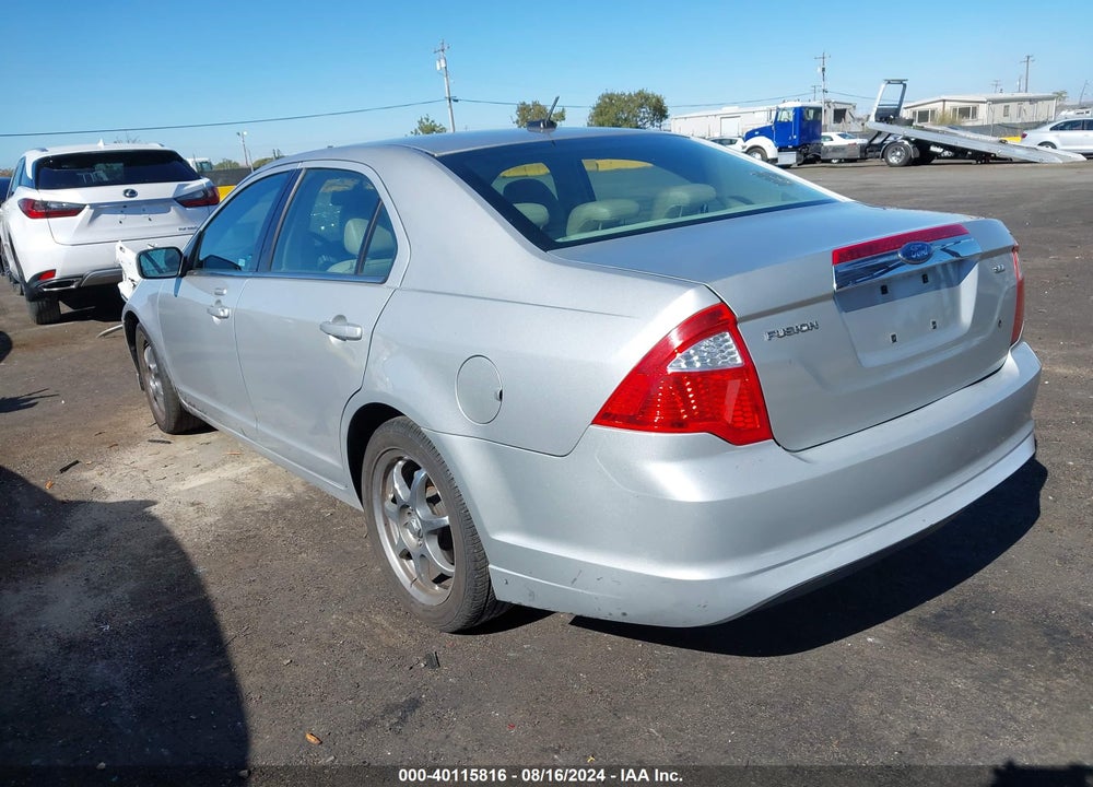 2010 FORD FUSION SEL VIN: 3FAHP0JA9AR176557
