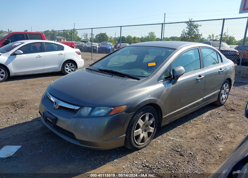 2008 HONDA CIVIC LX VIN: 1HGFA15558L061261