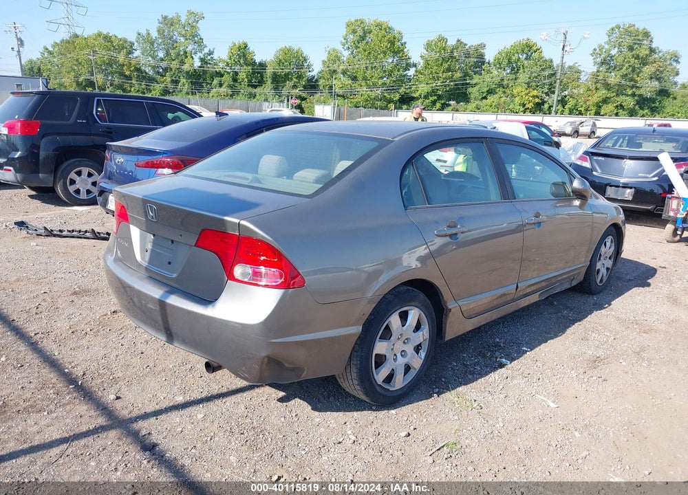 2008 HONDA CIVIC LX VIN: 1HGFA15558L061261