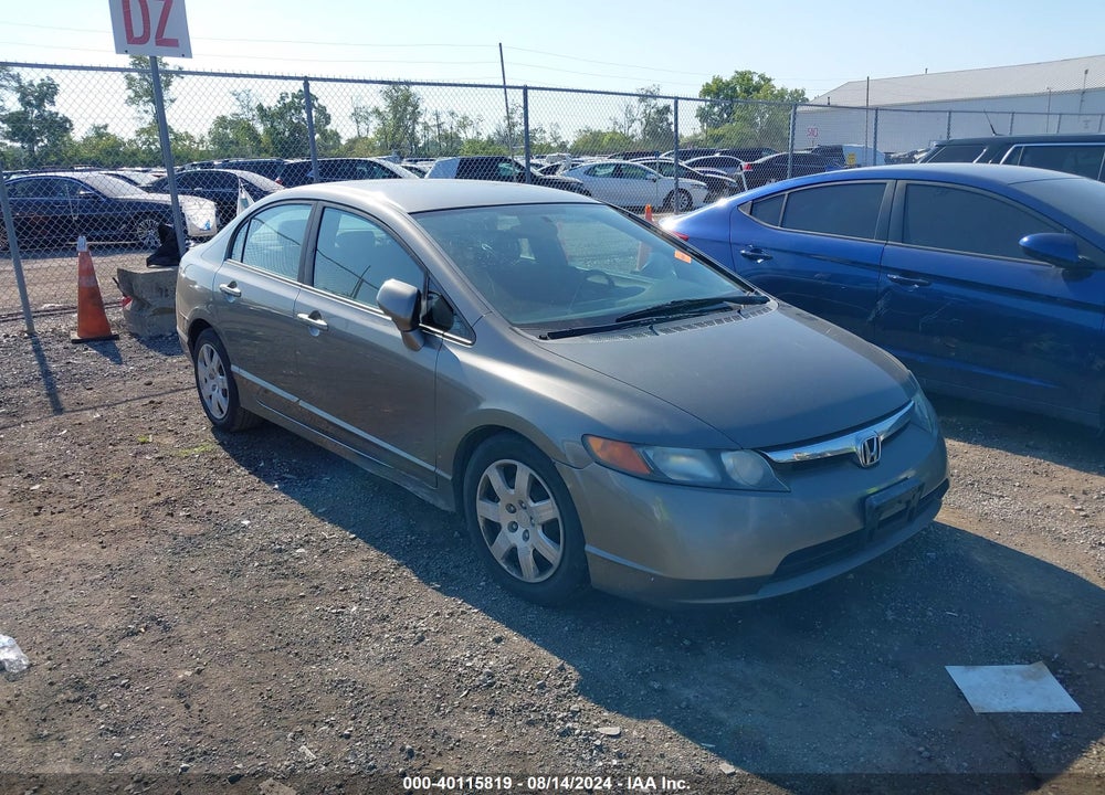 2008 HONDA CIVIC LX VIN: 1HGFA15558L061261