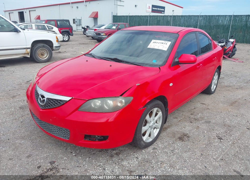 2007 MAZDA 3 I SPORT VIN: JM1BK12F371698358