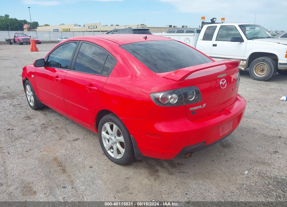 2007 MAZDA 3 I SPORT VIN: JM1BK12F371698358