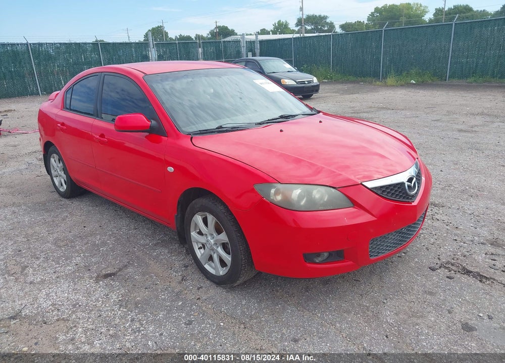 2007 MAZDA 3 I SPORT VIN: JM1BK12F371698358