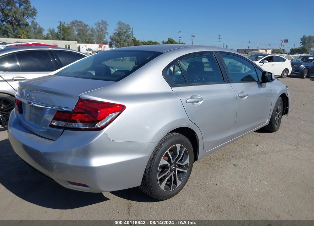 2013 HONDA CIVIC EX VIN: 19XFB2F8XDE222314